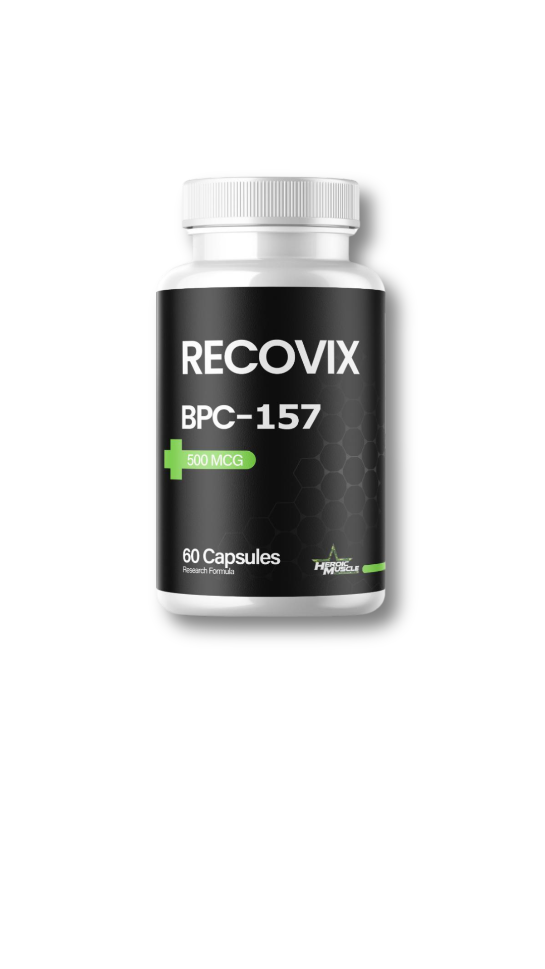 Heroic Muscle BPC-157 500mcg Capsules