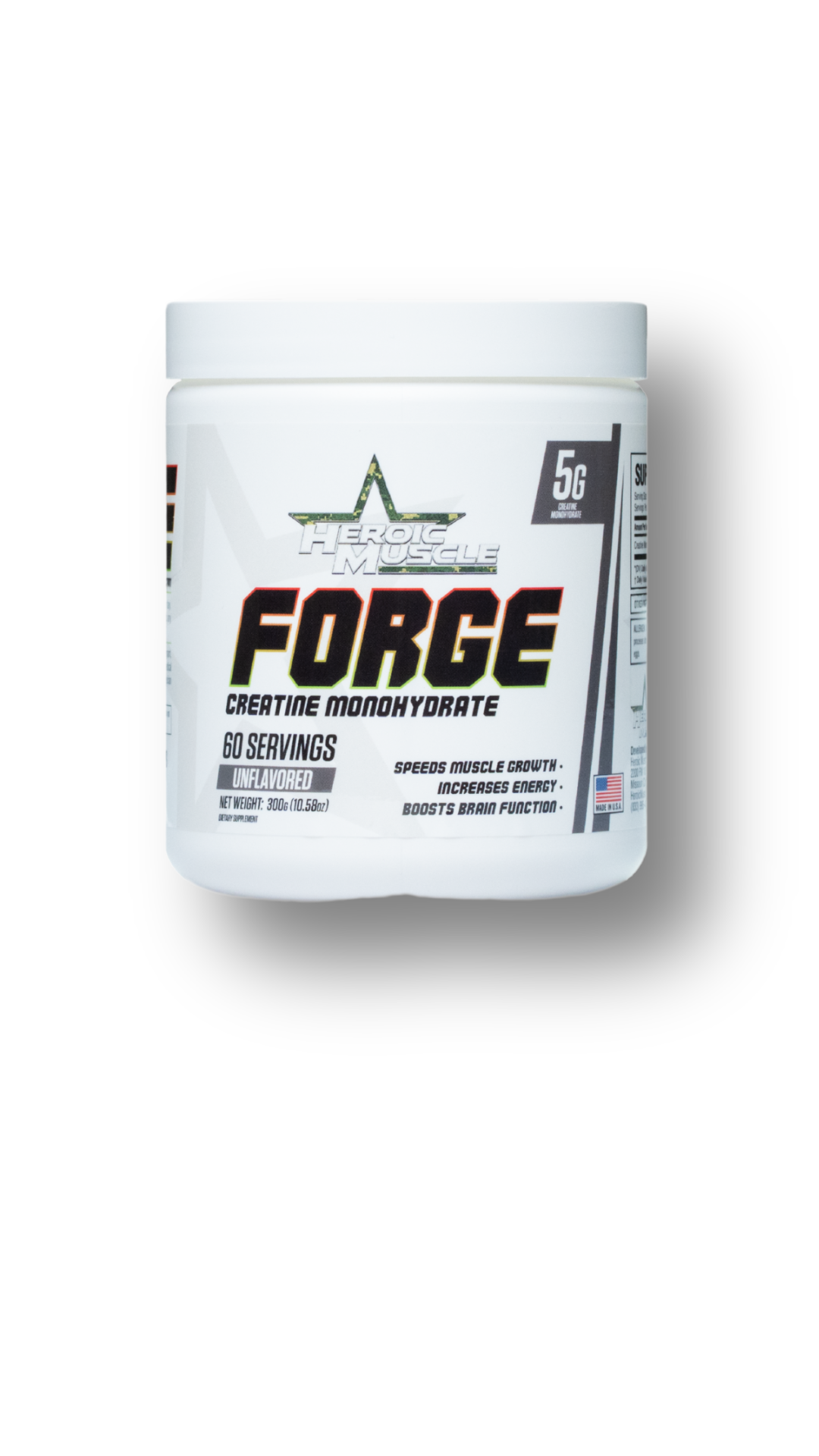 Heroic Muscle Creatine Monohydrate Formula