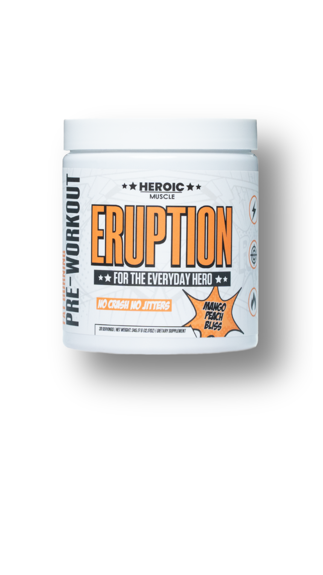 Heroic Muscle Fat Burning Pre-Workout